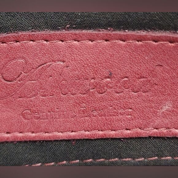 Ashwood Leather Cognac Brick Woven Zip Clutch Wallet - Picture 5 of 8